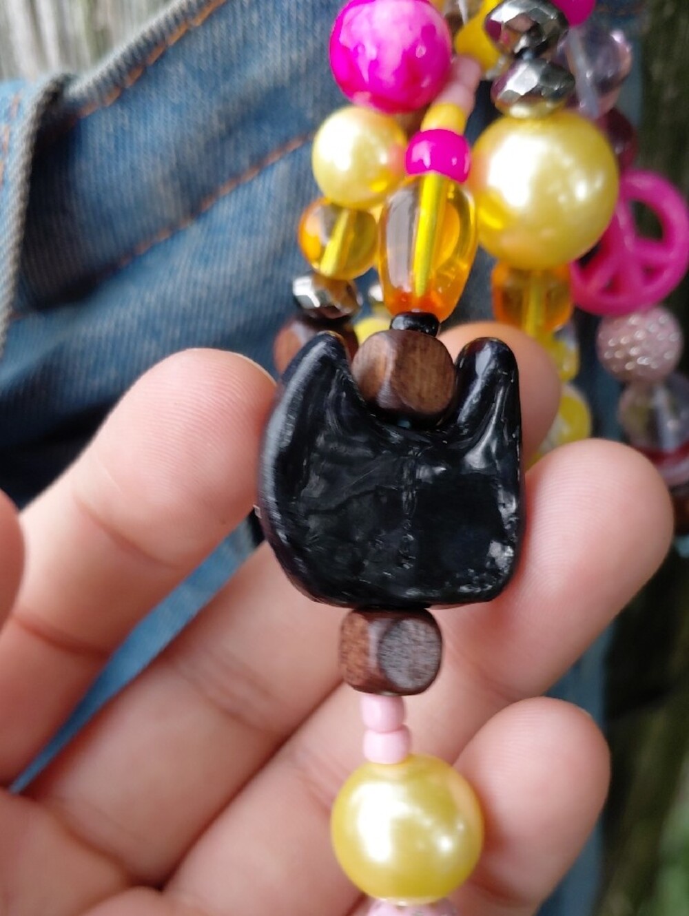Handcrafted Cat Keychain - Picture 7 of 7